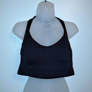 AVIA Black Stretch Molded Racerback Sportbra SZ Xl